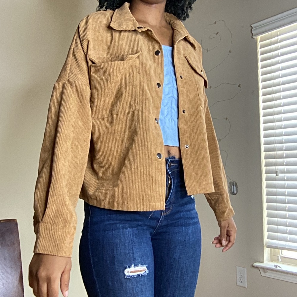 Brown Collared Jacket